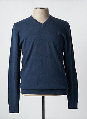 Pull bleu BILLTORNADE pour homme