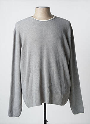 Pull gris DEFACTO pour homme