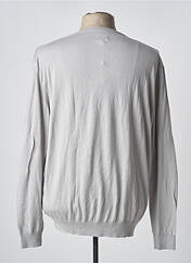 Pull gris OLLYGAN pour homme seconde vue