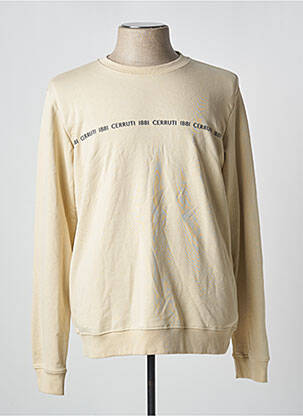 Sweat-shirt beige CERRUTI 1881 pour homme