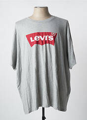 T-shirt gris LEVIS pour homme seconde vue