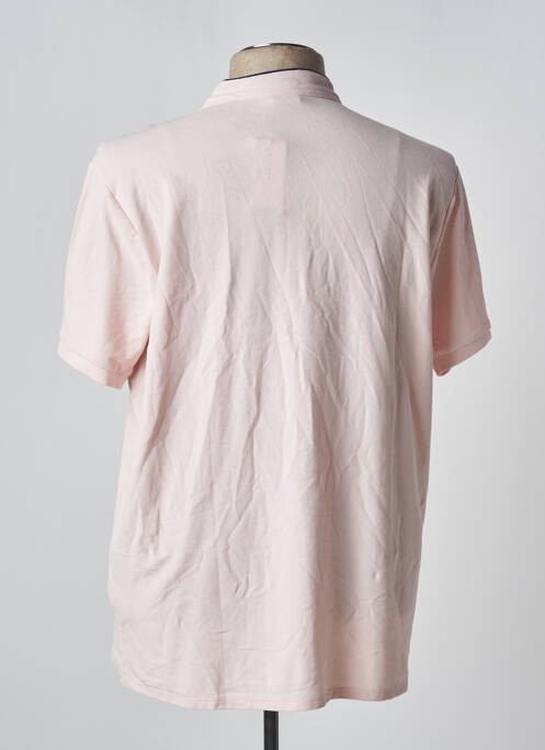 Polo rose BILLTORNADE pour homme