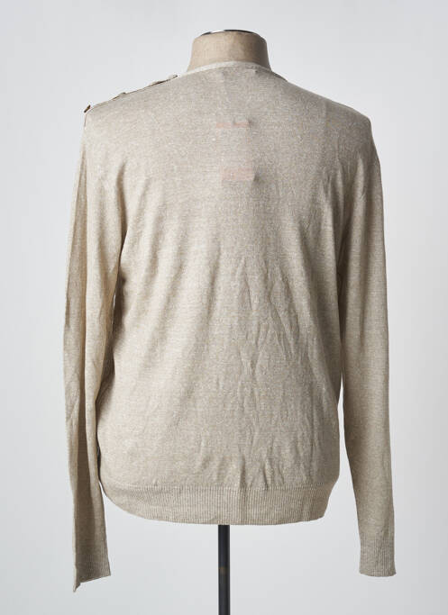Pull beige TRUSSARDI JEANS pour homme