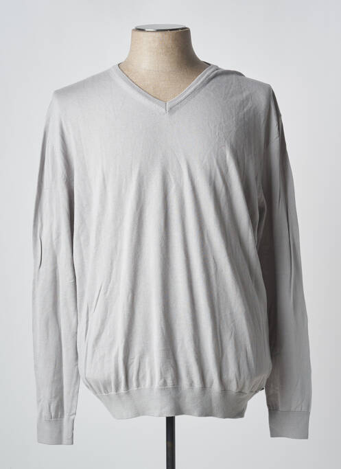 Pull gris OLLYGAN pour homme