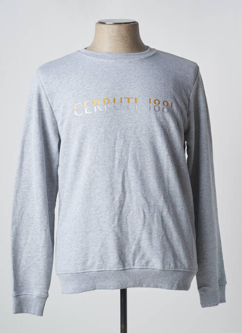 Sweat-shirt gris CERRUTI 1881 pour homme