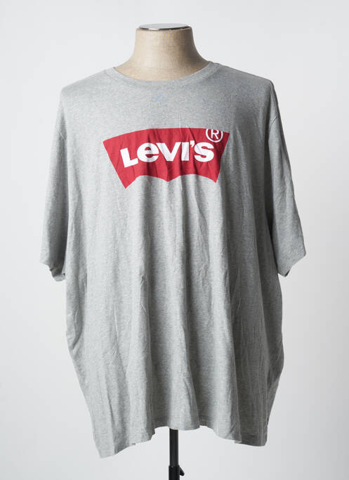 T-shirt gris LEVIS pour homme