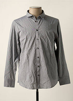 Chemise manches longues manches longues gris MONTAGUT homme