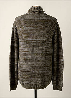 Pull stretch manches longues vert KAPORAL homme