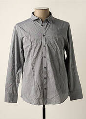 Chemise manches longues gris MONTAGUT pour homme seconde vue