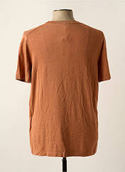 Pull marron CELIO pour homme seconde vue