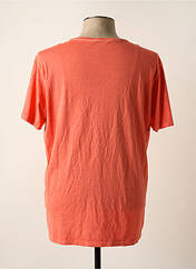 T-shirt rouge CELIO pour homme seconde vue