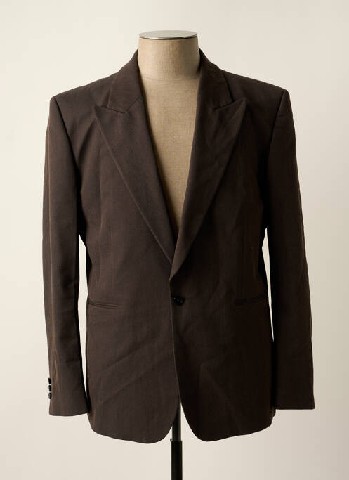 Blazer marron AZZARO pour homme