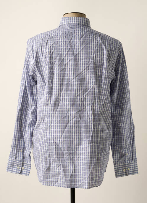 Chemise manches longues bleu FACONNABLE pour homme