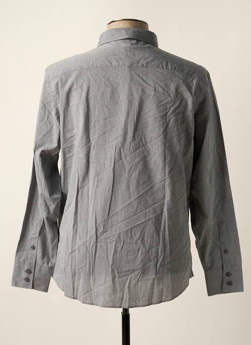 Chemise manches longues gris MONTAGUT pour homme