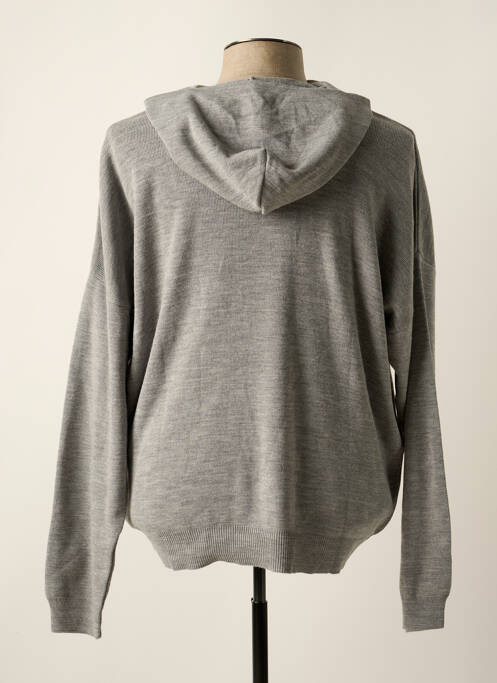 Pull gris DEFACTO pour homme