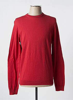 Pull stretch manches longues rouge EMPORIO ARMANI homme