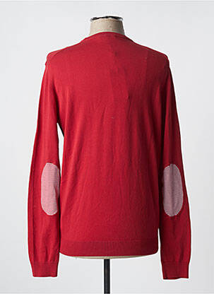 Pull stretch manches longues rouge EMPORIO ARMANI homme