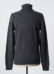 Pull col roulé gris CELIO pour homme seconde vue