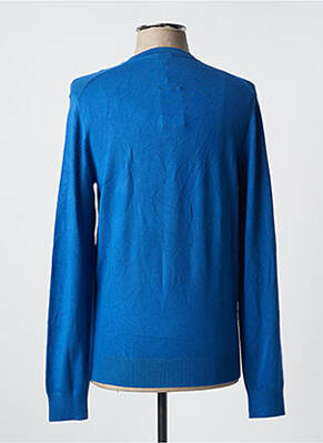 Pull Col V Bleu Celio Homme 2393735-bleu00 Modz