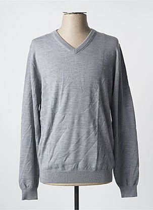 Pull gris PROFUOMO pour homme