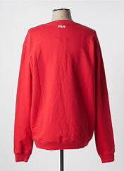 Sweat-shirt rouge FILA pour homme seconde vue