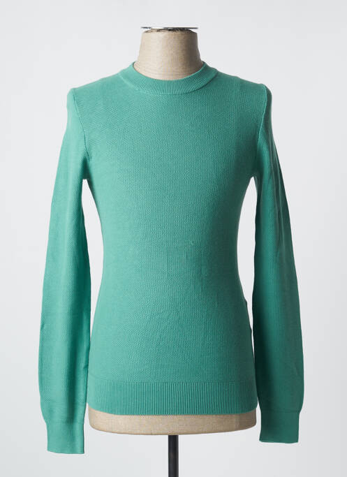 Pull stretch manches longues vert CELIO homme