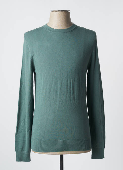 Pull vert CELIO pour homme