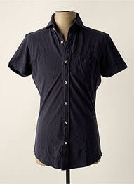 Chemise manches courtes poches bleu PROFUOMO homme
