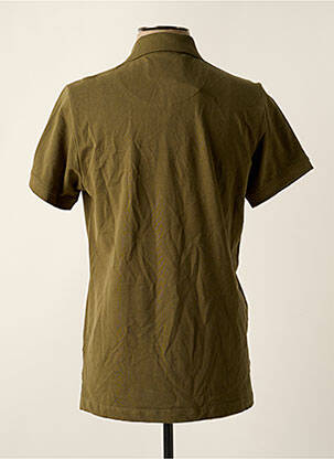 Polo stretch manches courtes vert CERRUTI 1881 homme