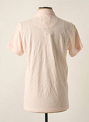 Polo stretch manches courtes rose CERRUTI 1881 homme