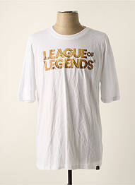 T-shirt stretch manches courtes blanc DEFACTO homme
