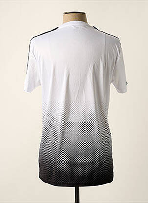 T-shirt coupe cintrée manches courtes blanc ELLESSE homme
