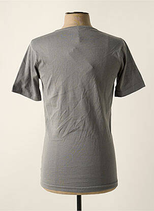 Pull stretch manches courtes gris MONTAGUT homme