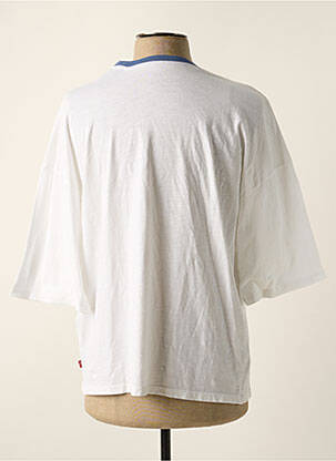T-shirt stretch manches 3/4 blanc LEVI'S homme