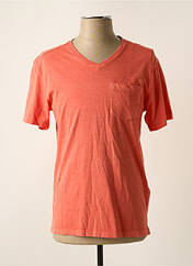 T-shirt orange CELIO pour homme seconde vue