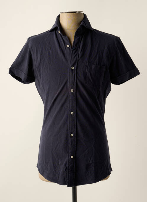 Chemise manches courtes bleu PROFUOMO pour homme