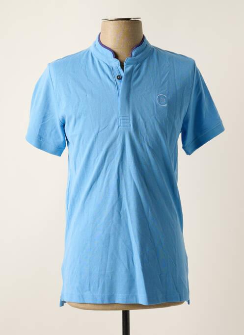 Polo bleu CERRUTI 1881 pour homme