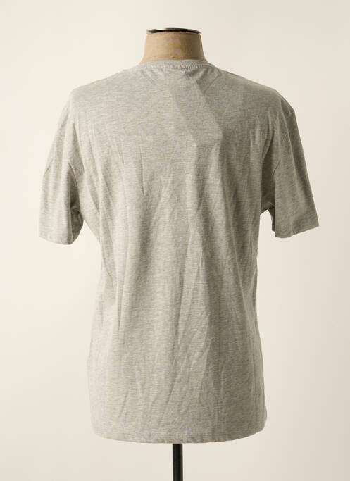 T-shirt gris DEFACTO pour homme