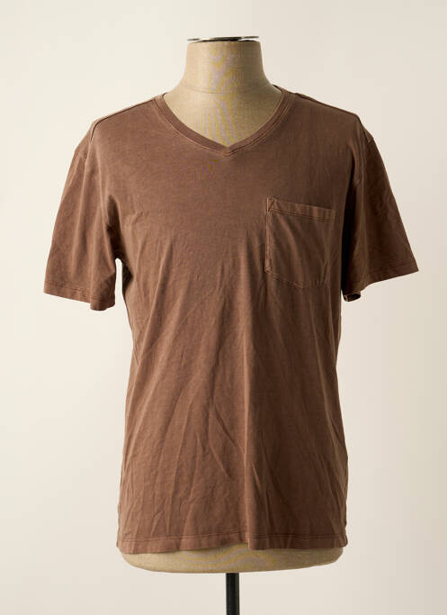 T-shirt marron CELIO pour homme