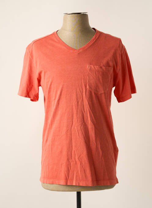 T-shirt orange CELIO pour homme