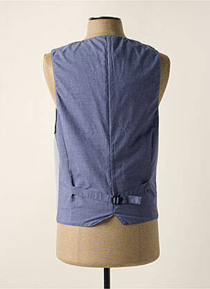 Gilet sans manche poches bleu BENETTON homme