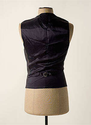 Gilet sans manche tissage chiné gris BALIBARIS homme