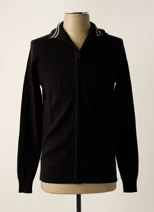 Gilet manches longues manches longues noir BILL TORNADE homme