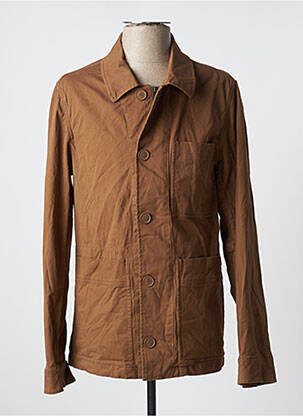 Veste casual fermeture boutonnée sur le devant marron DOCKERS homme
