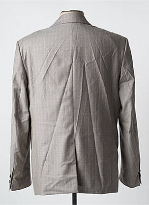Blazer tissage chiné gris AZZARO homme