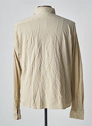 Chemise manches longues manches longues beige FACONNABLE homme