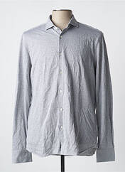 Chemise manches longues gris FACONNABLE pour homme seconde vue