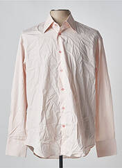 Chemise manches longues rose COTON DOUX pour homme seconde vue