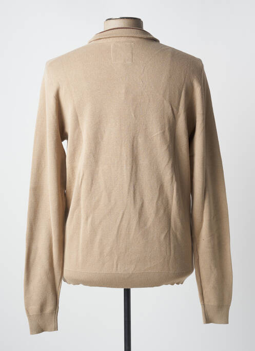 Gilet manches longues beige BILLTORNADE pour homme