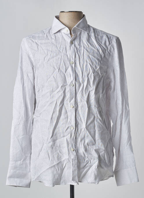 Chemise manches longues blanc FACONNABLE pour homme